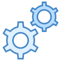 Icons8 Cogs 120