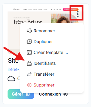 Identifiant Site 1bfyebi