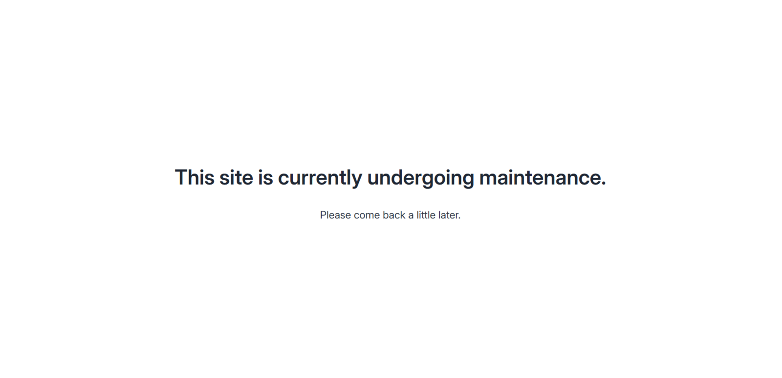 Maintenance Mode Image 1dnr2bc